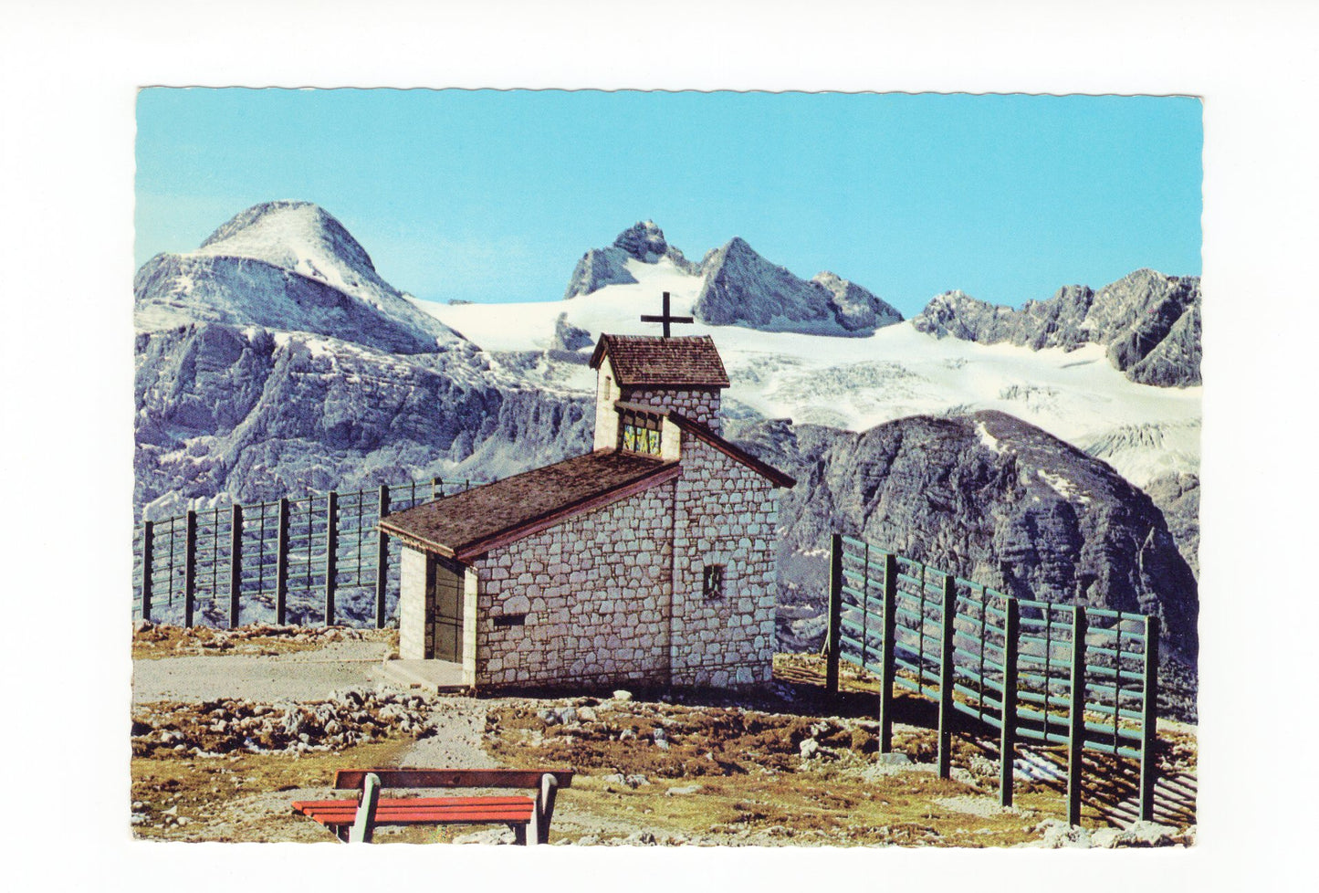 Ansichtskarte Krippensteinkapelle / Oberösterreich / Österreich