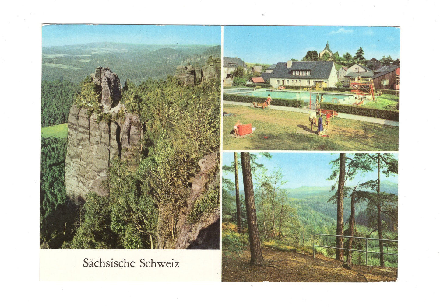 Ansichtskarte Sächsische Schweiz / Hinterhermsdorf +++