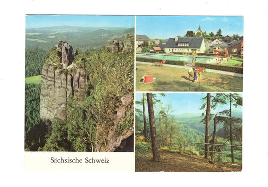 Ansichtskarte Sächsische Schweiz / Hinterhermsdorf +++