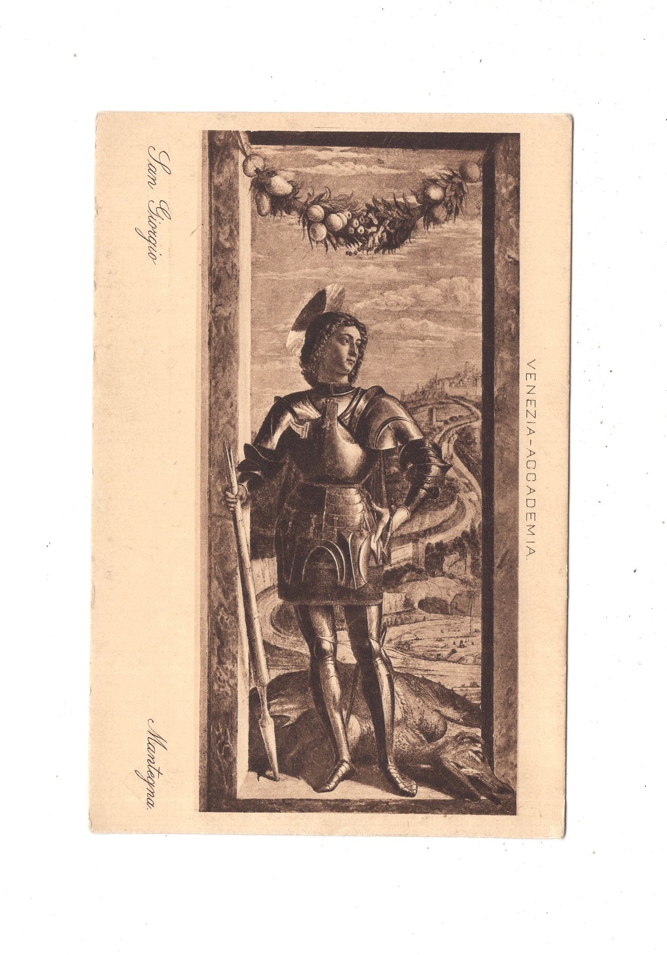 Ansichtskarte / Kunst Venezia-Accademia / San Giorgio / Mantegna / Italien / N1-63