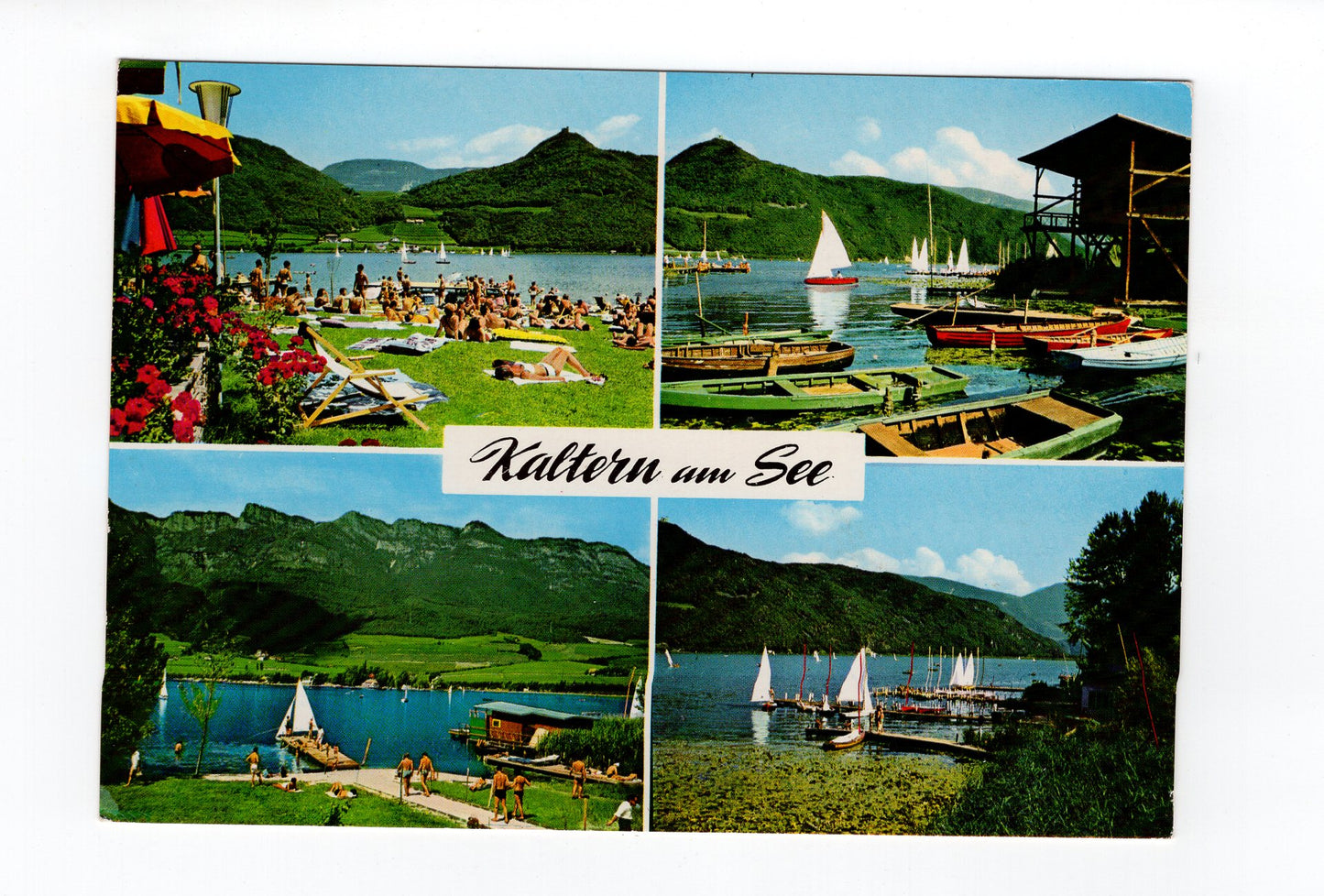 Ansichtskarte Kaltern am See bei Bozen / Südtirol / Italien
