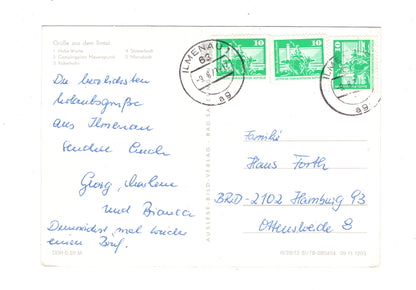 Ansichtskarte Ilmtal / Thüringer Wald