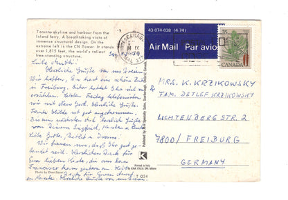 Ansichtskarte Toronto / Ontario / Kanada