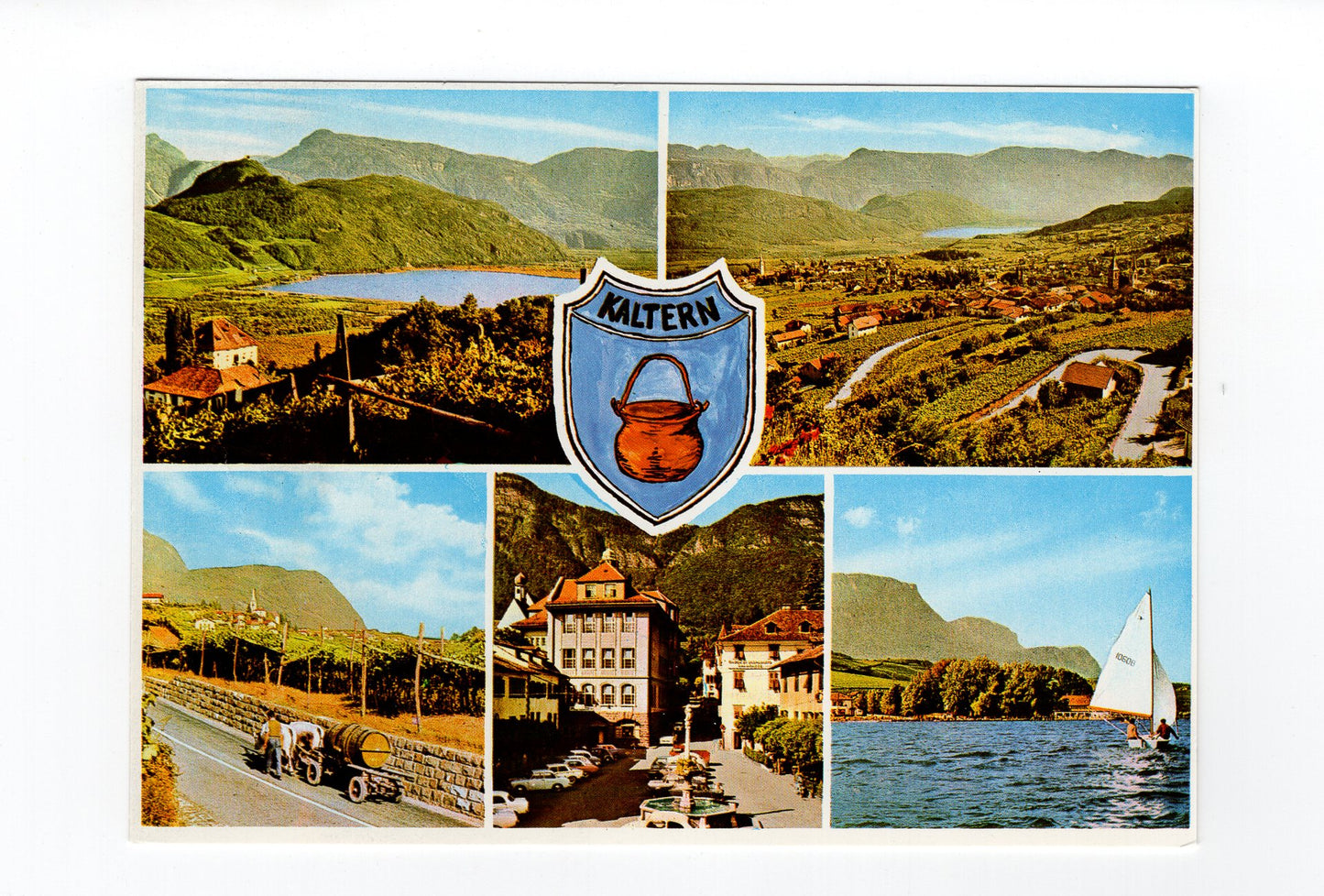 Ansichtskarte Kaltern am See / Südtirol / Italien