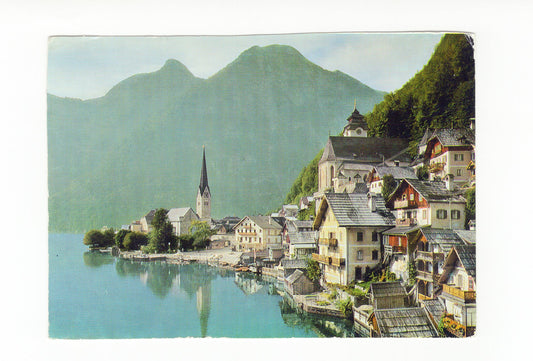 Ansichtskarte Hallstatt am Hallstätter See / Oberösterreich / Österreich