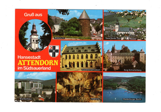 Ansichtskarte Hansestadt Attendorn im Südsauerland