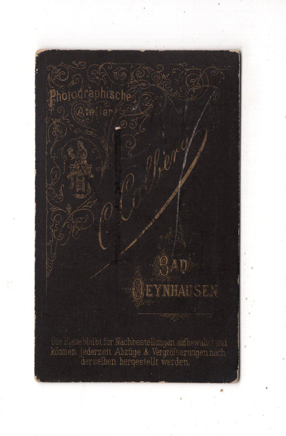 Fotografie Feine Dame - Bad Oeynhausen 1880er
