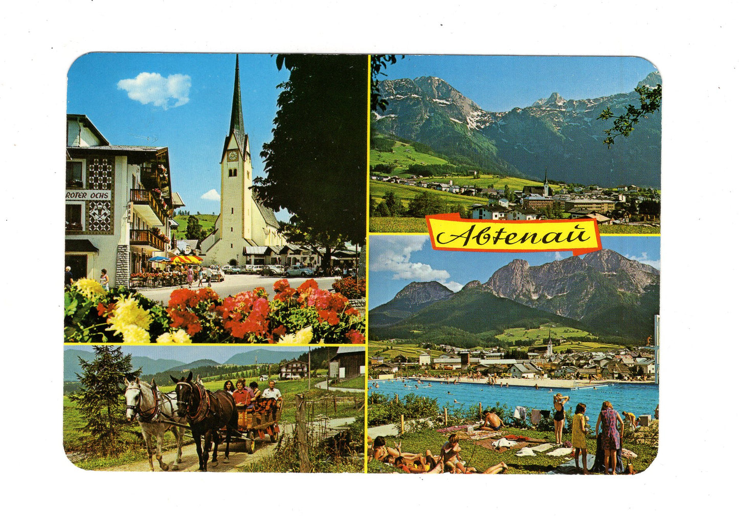 Ansichtskarte Abtenau / Salzburger Land / Österreich