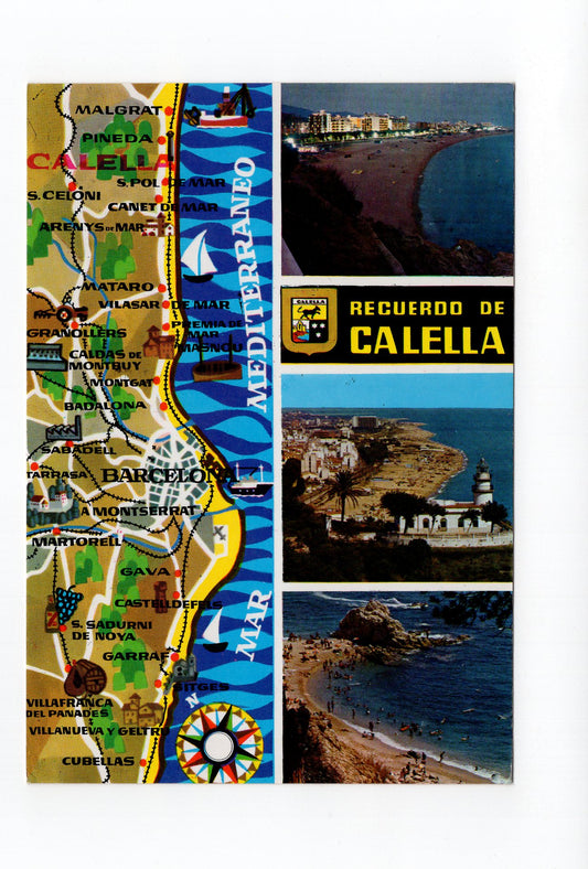 Ansichtskarte Calella / Spanien