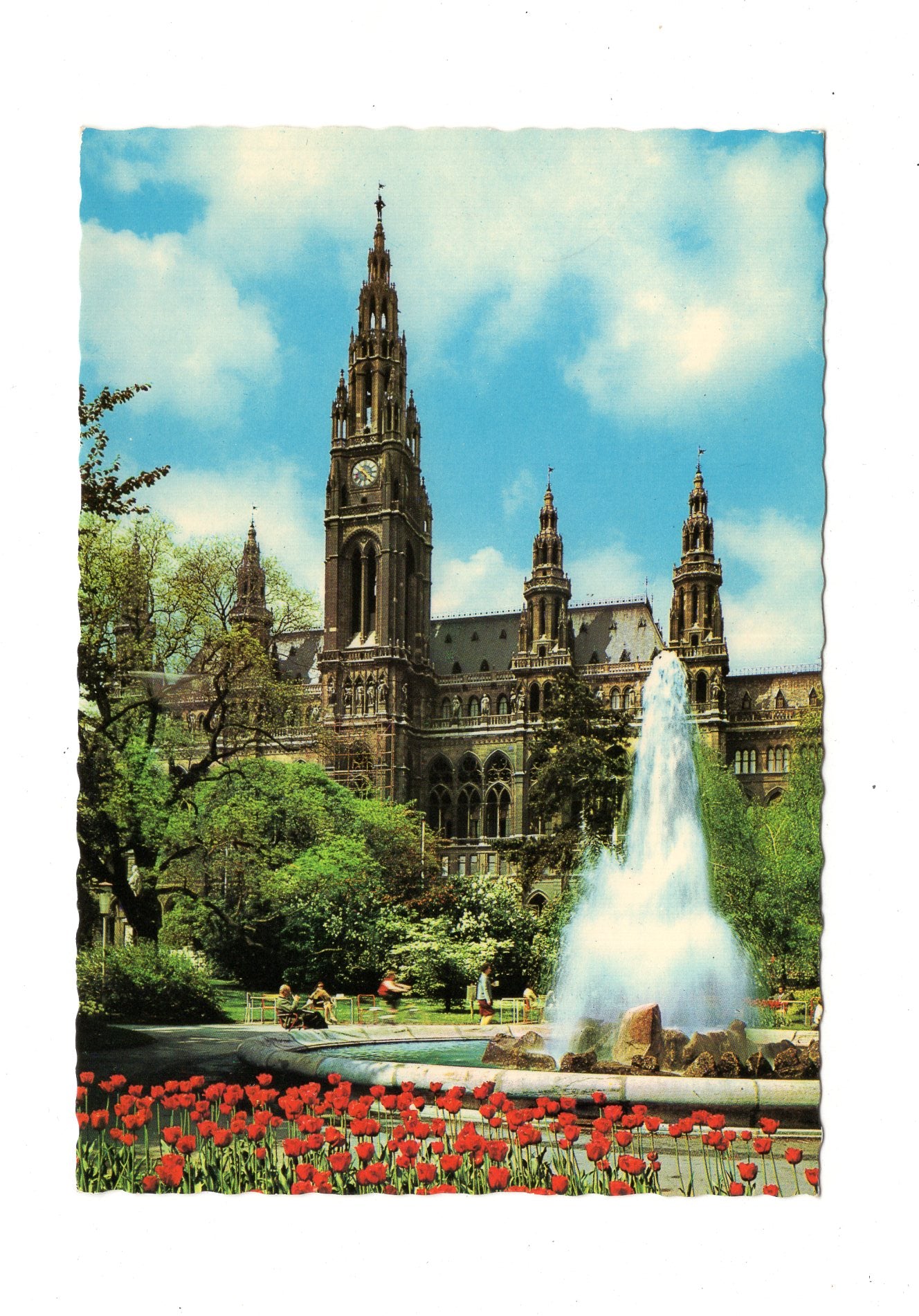 Ansichtskarte Wien / Rathaus / Österreich