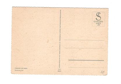 Ansichtskarte Koblenz am Rhein / Deutsches Eck