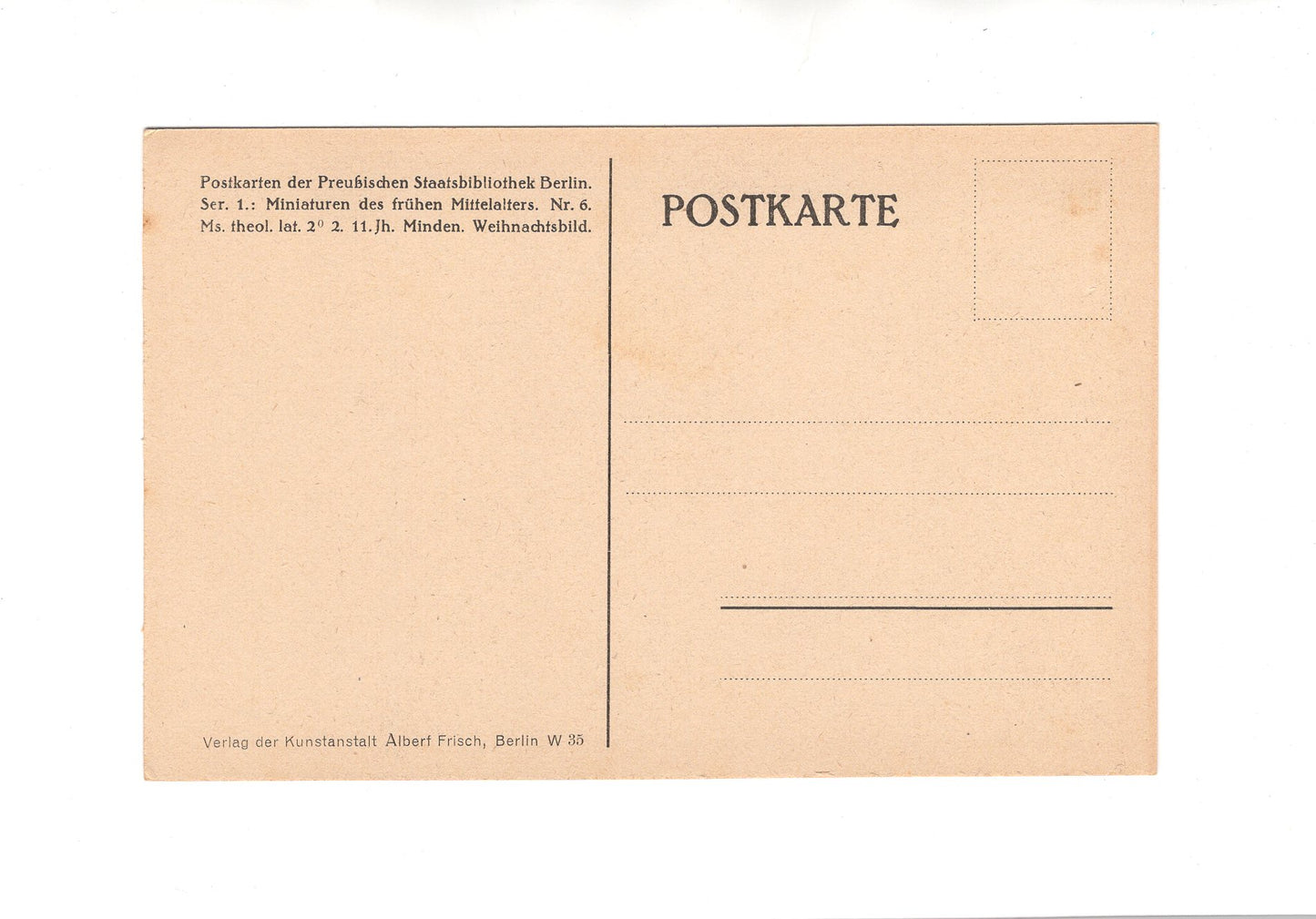 Ansichtskarte / Kunst Postkarte der Preußischen Staatsbibliothek Berlin