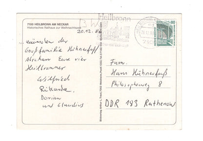 Ansichtskarte Feiertage / Frohe Weihnachten / K1-60