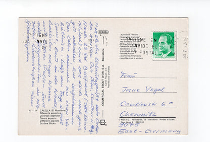 Ansichtskarte Calella / Spanien