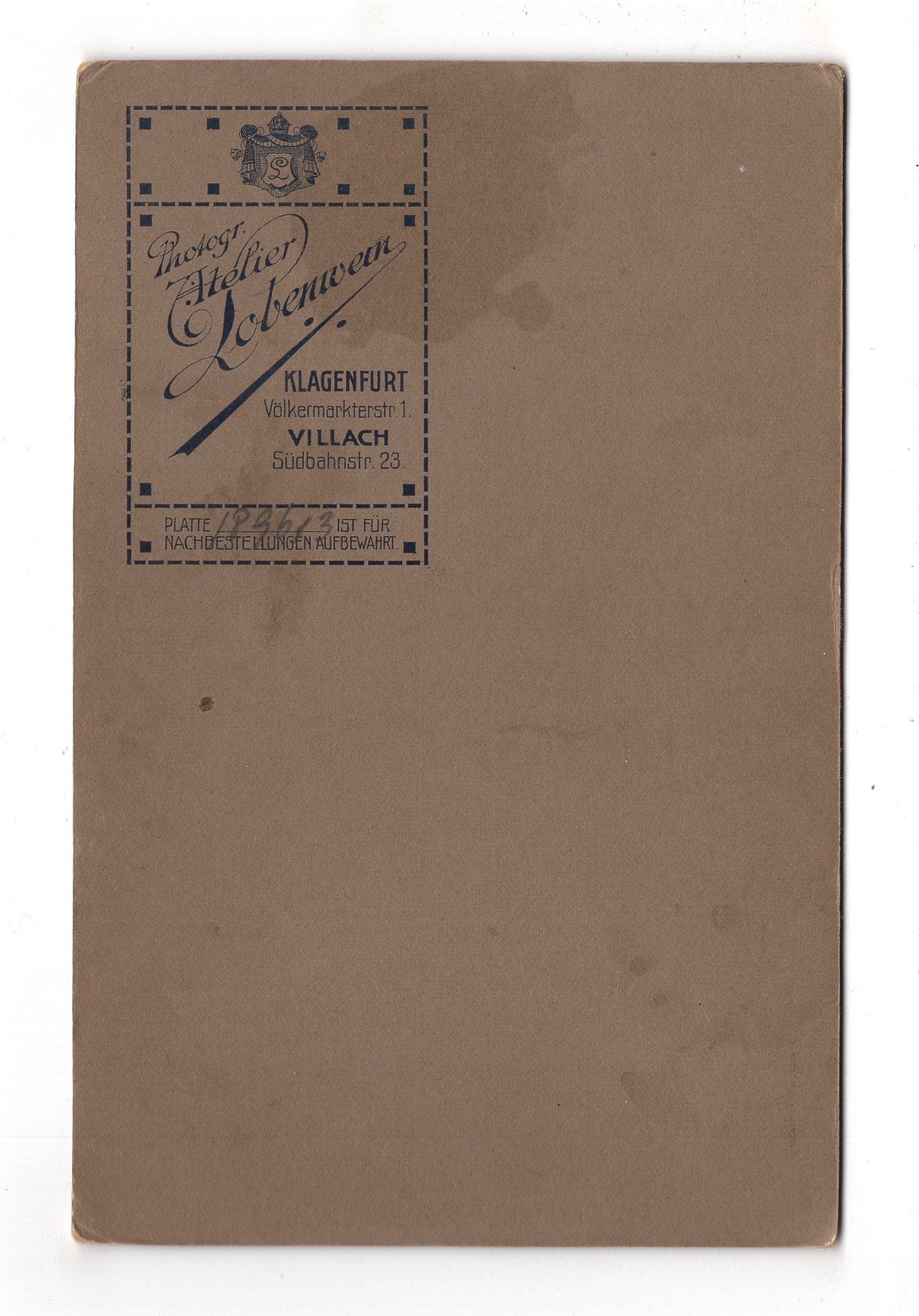 Fotografie Schönes Familienbild - Klagenfurt / Villach 1900er / CAB X-35