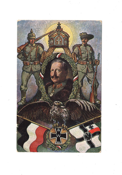 Ansichtskarte / Kolonialkriegerdank - 1915