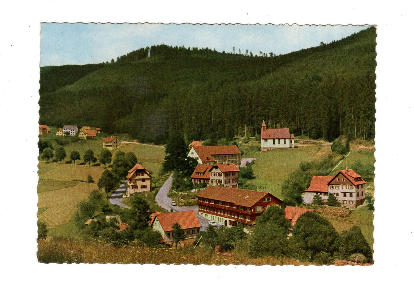 Ansichtskarte Tonbach bei Freudenstadt / Gasthof-Pension Waldlust