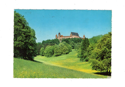 Ansichtskarte Coburg / Hofgarten mit Veste
