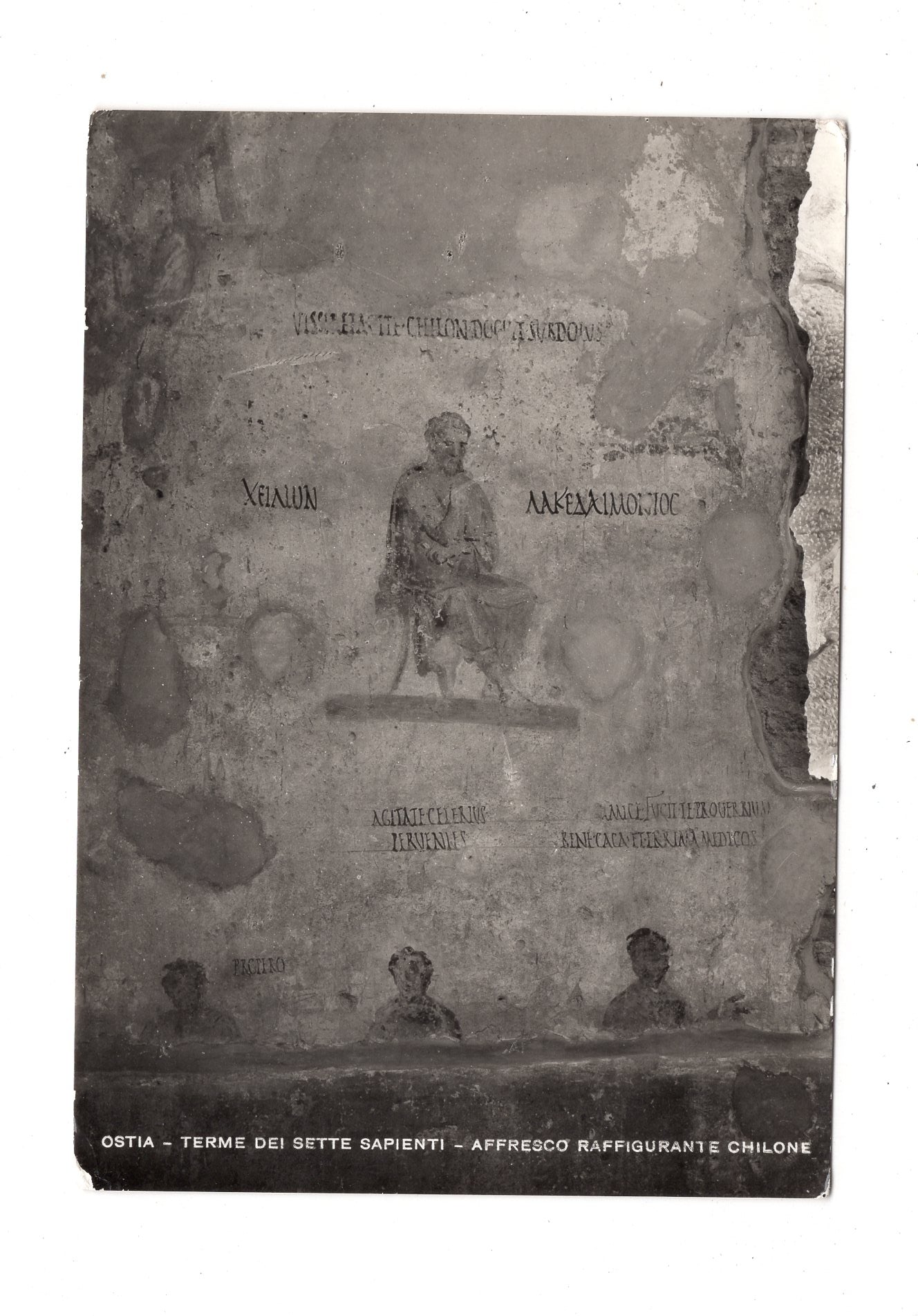 Ansichtskarte Ostia / Terme dei Sette Sapienti / Italien / N1-63