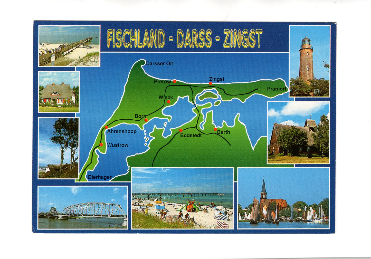 Ansichtskarte Fischland - Darß - Zingst