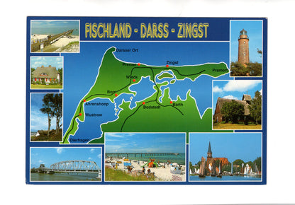 Ansichtskarte Fischland - Darß - Zingst