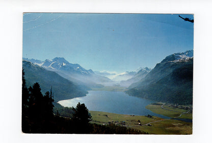 Ansichtskarte Oberengadiner Seen / Schweiz