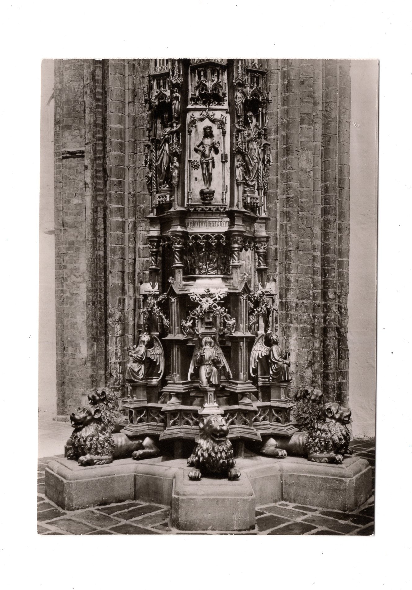 Ansichtskarte Lübeck / Marienkirche