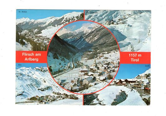 Ansichtskarte Flirsch am Arlberg / Tirol / Österreich