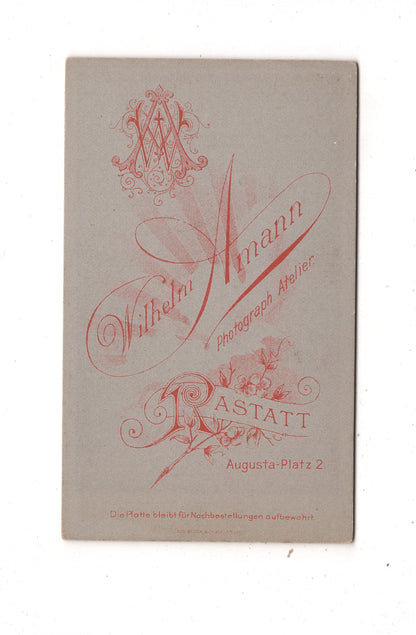 Fotografie Schönes Kinderbild / Baby - Rastatt 1890er / CDV N1-08