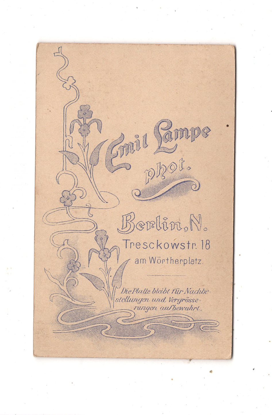 Fotografie Feiner Junge - Berlin 1890er