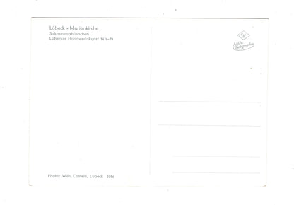 Ansichtskarte Lübeck / Marienkirche