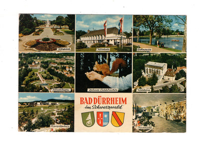 Ansichtskarte Bad Dürrheim im Schwarzwald / Kuranlagen +++ / K1-57