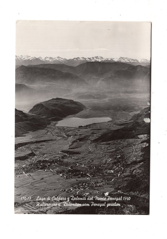 Ansichtskarte Kalterer See und Dolomiten / Italien / N1-63
