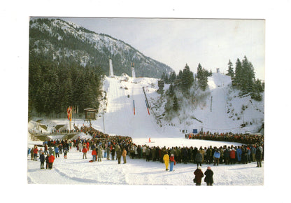 Ansichtskarte Schattenberg-Schanzen / Oberstdorf im Allgäu / H1-54