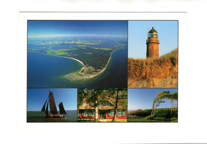 Ansichtskarte Ostseehalbinsel Fischland - Darß - Zingst