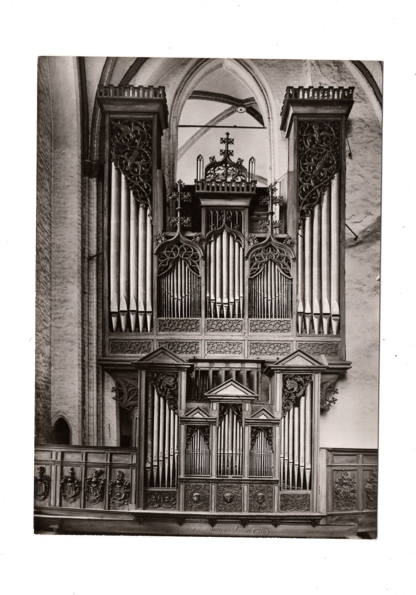 Ansichtskarte Lübeck / Marienkirche