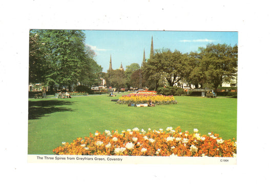 Ansichtskarte Coventry / The Three Spires / England / M1-68