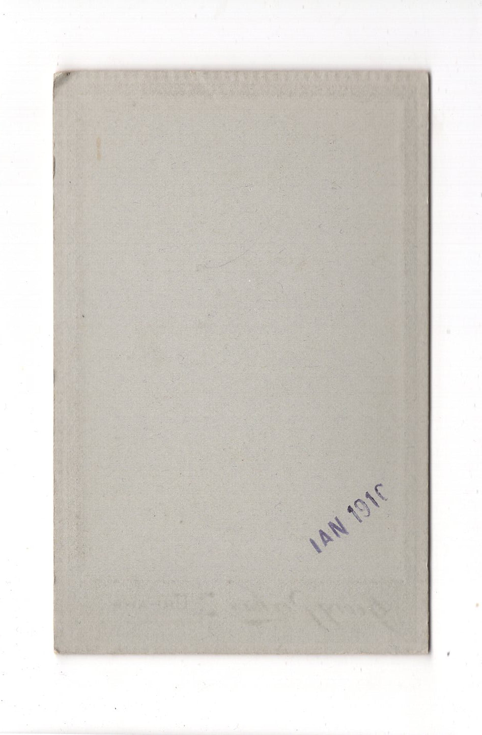 Fotografie Herrenportrait - Urfahr 1910 / CDV C1-20