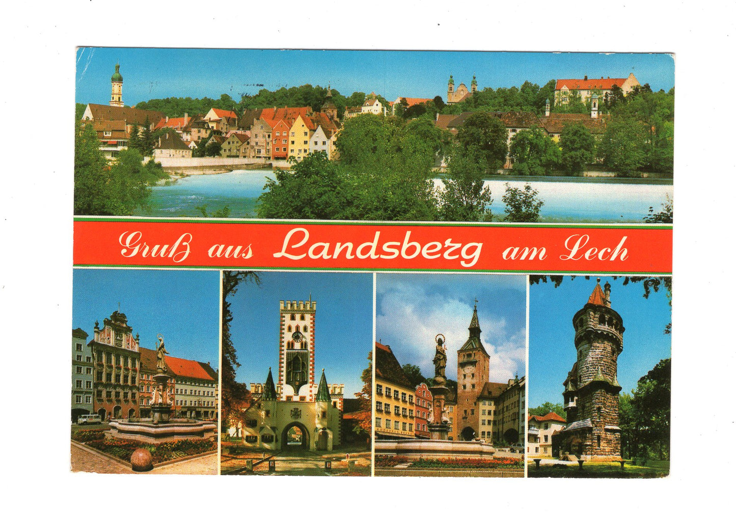 Ansichtskarte Landsberg am Lech