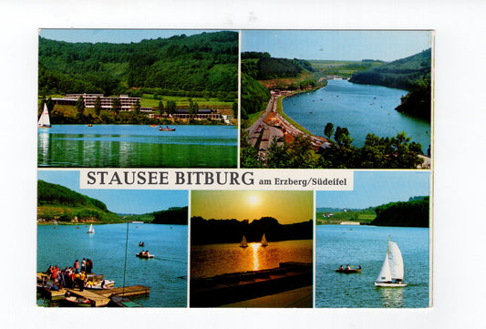 Ansichtskarte Stausee Bitburg am Erzberg / Südeifel