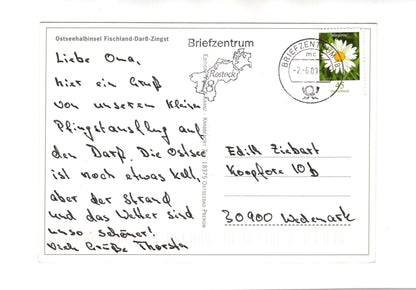 Ansichtskarte Ostseehalbinsel Fischland - Darß - Zingst