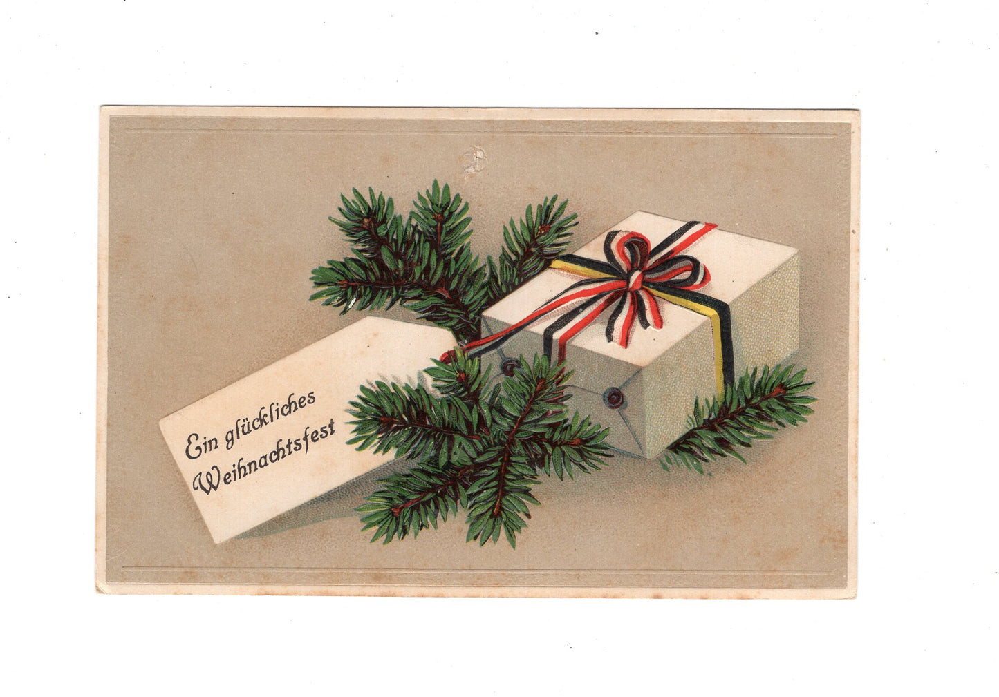 Ansichtskarte / Patriotische Weihnachtskarte - 1915