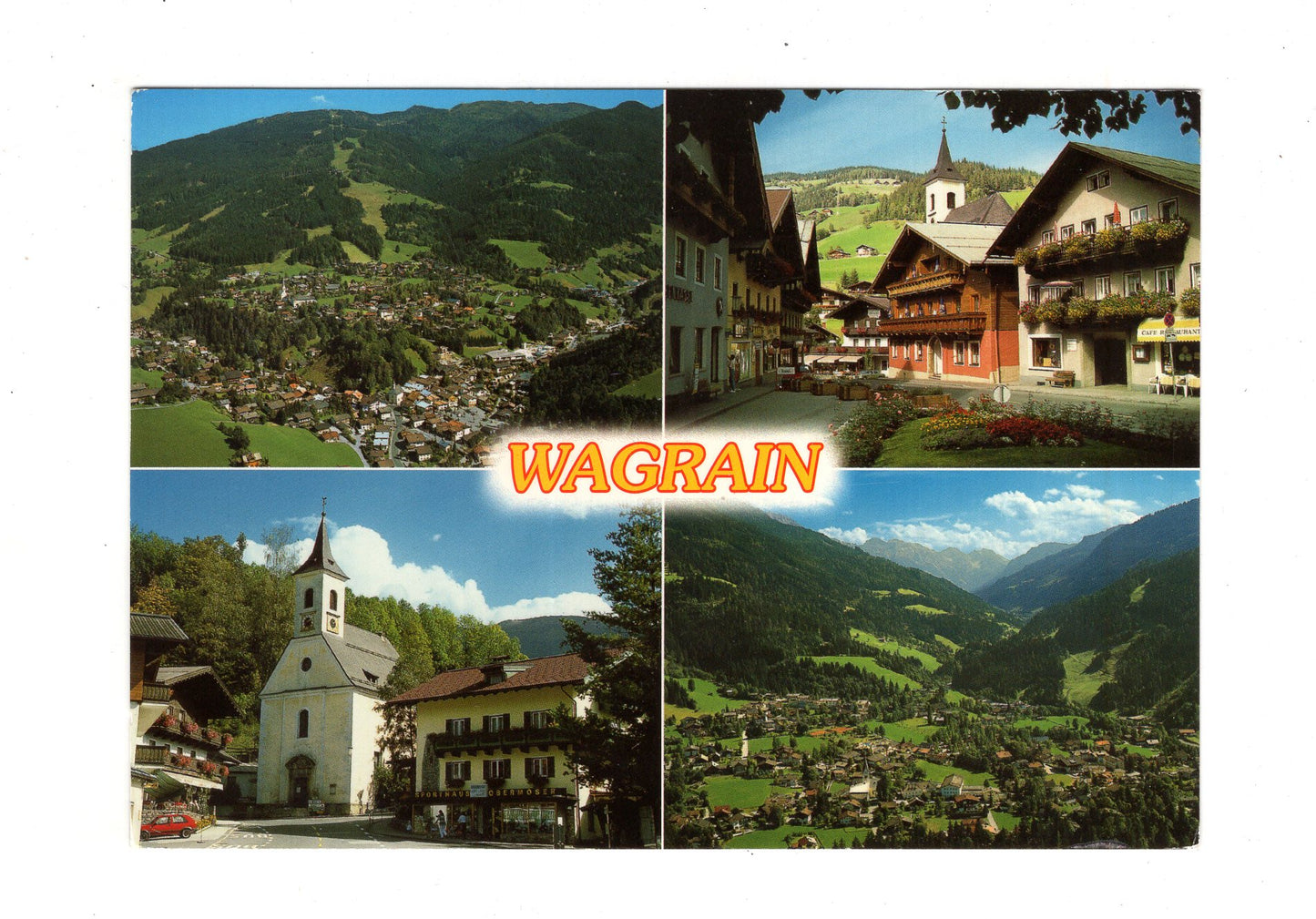 Ansichtskarte Wagrain im Pongau / Salzburger Land / Österreich