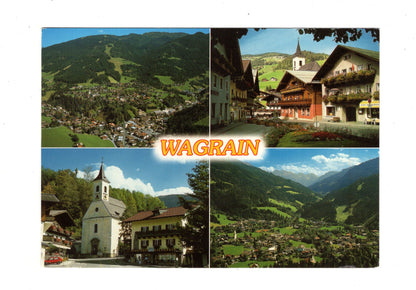 Ansichtskarte Wagrain im Pongau / Salzburger Land / Österreich
