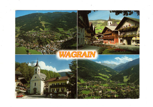 Ansichtskarte Wagrain im Pongau / Salzburger Land / Österreich