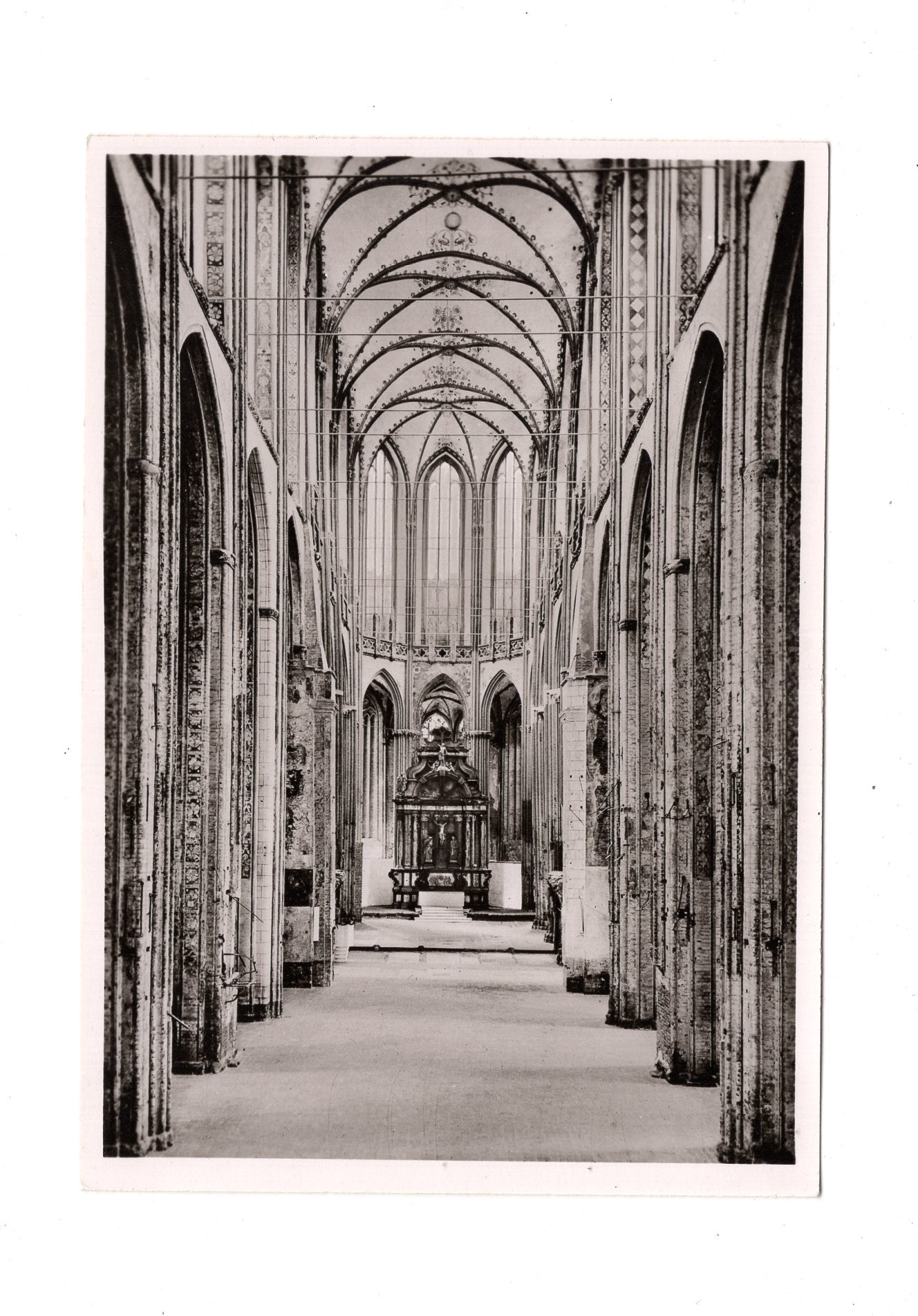 Ansichtskarte Lübeck / Marienkirche