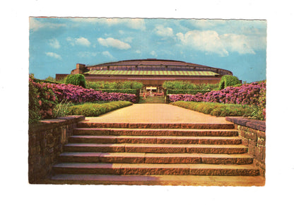 Ansichtskarte Dortmund / Westfalenhalle und Rosengarten