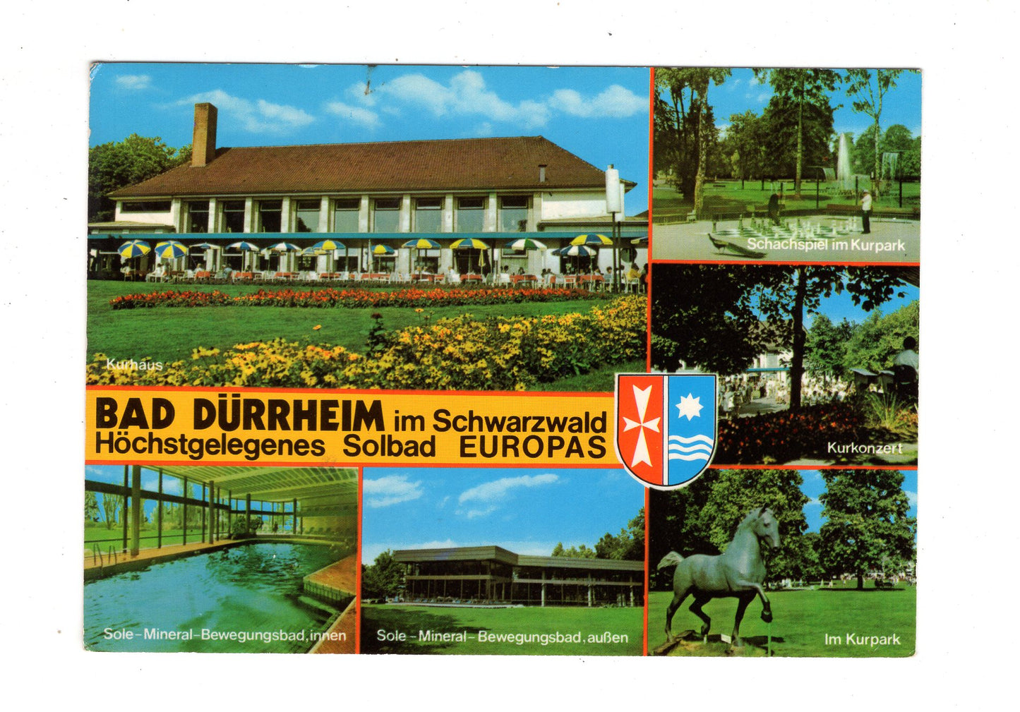 Ansichtskarte Bad Dürrheim im Schwarzwald / Kurhaus +++ / K1-57
