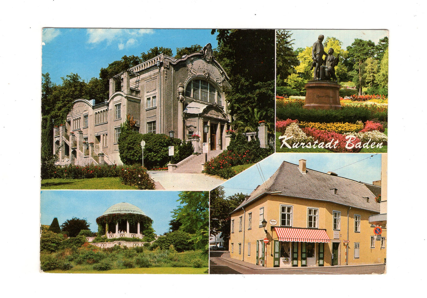 Ansichtskarte Kurstadt Baden bei Wien / Österreich