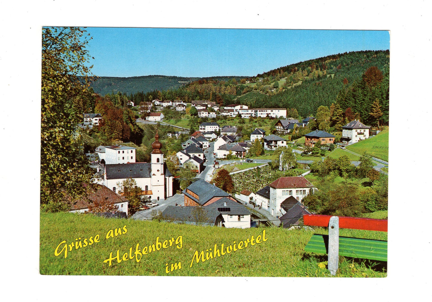 Ansichtskarte Helfenberg im Mühlviertel / Oberösterreich / Österreich